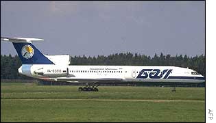 Bashkirian Airlines jet