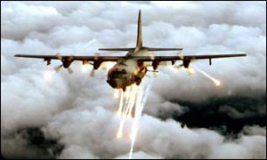 The AC-130 gunship
