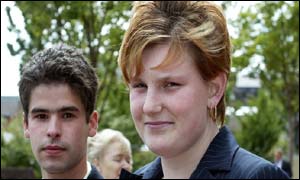 Jamie Bright and Caroline Newby