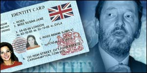 ID card and David Blunkett
