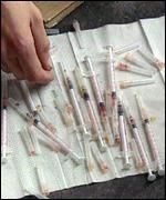 Used needles