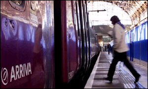 Arriva commuter train