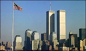 The New York skyline before the attacks
