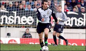 Manchester United defender Laurent Blanc