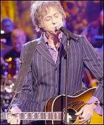 Bob Geldof appearing on Parkinson in 2001