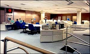 Interior of BNFLs mixed oxide plant at Sellafield in Cumbria