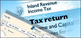 Tax return form