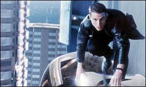 Tom Cruise in Minority Report