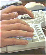 Hands on keyboard