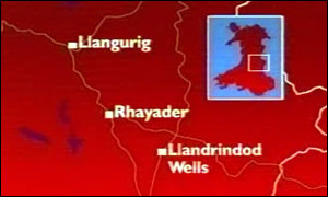 Map showing  near-miss location