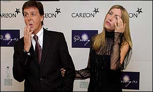 Sir Paul McCartney and Heather Mills McCartney