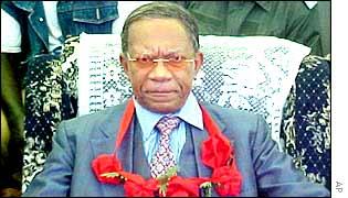 Former President Didier Ratsiraka