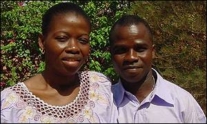 Africa Live!'s wedding couple
