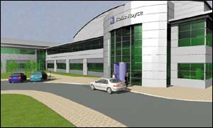 Artist's impression of the new plant