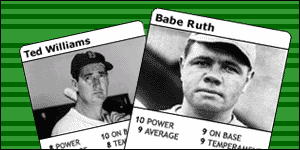 BBC Sport Online compares Ted Williams to Babe Ruth to find baseball's greatest ever hitter.