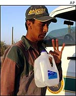 Would-be immigrant detained at  Lukeville, Arizona