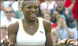 New Wimbledon champion Serena Williams