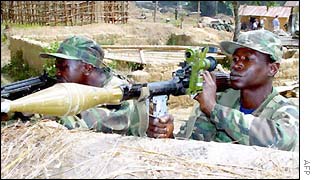 Sierra Leone soldiers