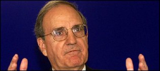 Senator George Mitchell, peace negotiator