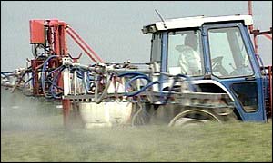 Agriculture spraying
