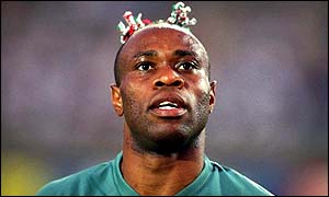 Nigeria defender Taribo West