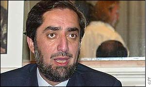 Afghan Foreign Minister Abdullah Abdullah