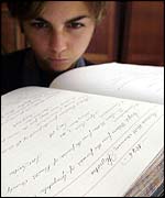 Wedding register