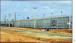 Woomera detention centre, South Australia
