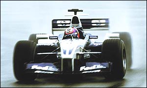 Juan Pablo Montoya at the British Grand Prix