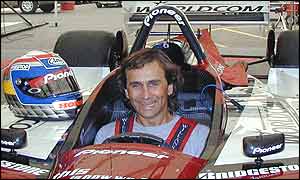 Alex Zanardi attended the Toronto Cart race at the weekend (Photo: Mo Nunn Racing)