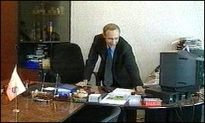  Anatoliy Gorbunov, a local television director looks uncannily like the Russian leader 