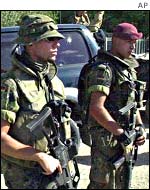 ISAF troops