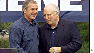 George Bush and Dick Cheney