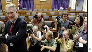Bernie Ebbers and journalists