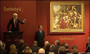Rubens' The Massacre of the Innocents being sold at Sotheby's