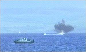 Bomb explosion