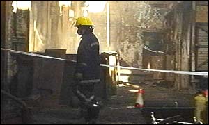 Foundry fire