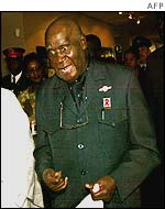 Former Zambian President Kenneth Kaunda is the only living leader who took part in the formation of OAU 39 years go  