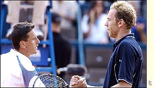 Marc Rosset is into the quarter-finals