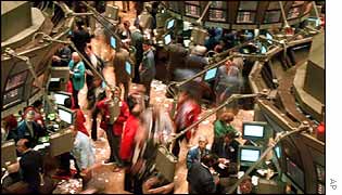 Traders at the New York Stock Exchange