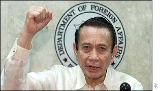Philippines Vice-President Teofisto Guingona