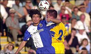 Barry enjoyed a big Euro night against Porto in 2001