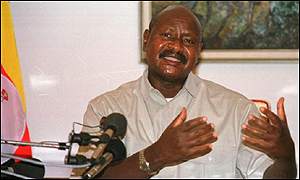 Ugandan President Yoweri Museveni 