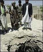 Villagers expect bomb damage (AP)