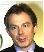 Prime Minister Tony Blair