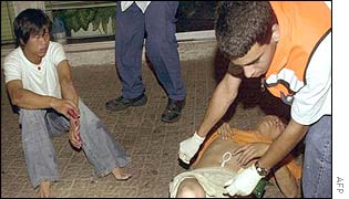 Wounded victims