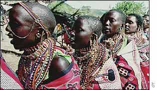 Mazai tribeswomen