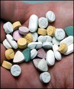 Ecstasy tablets