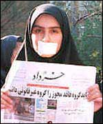 Protest at previous newspaper closure