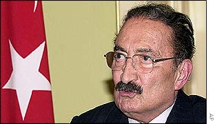 Turkish Prime Minister Bulent Ecevit